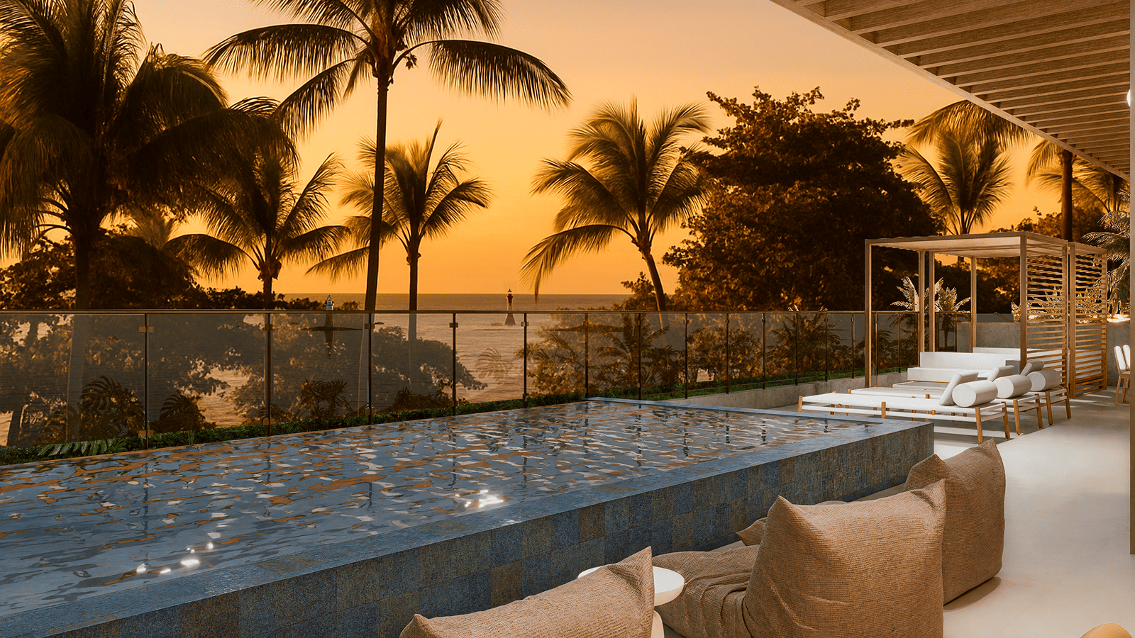 Itacaré Spot — rooftop com piscina e vista mar ao pôr do sol, Itacaré/BA
